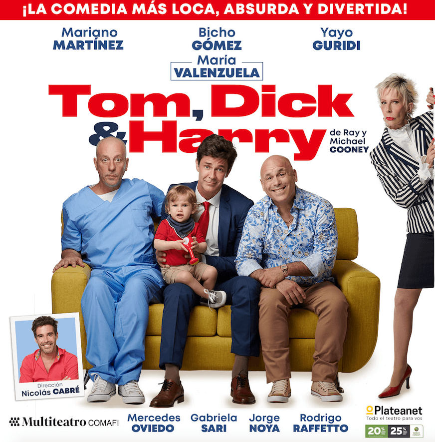 Tom, Dick and Harry, por éxito de ventas, agrega una función más los viernes