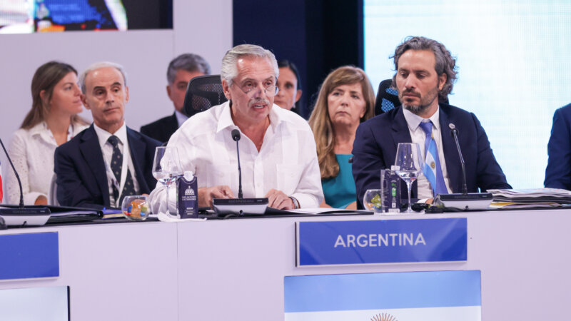 El presidente abogó por la unidad en la Cumbre de la Conferencia Iberoamericana