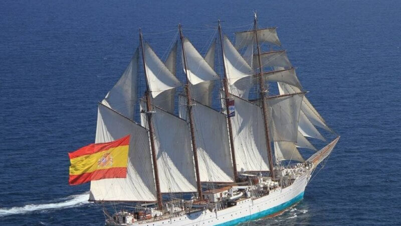 El Buque Escuela “Juan Sebastián de Elcano” recalará en el puerto de Buenos Aires