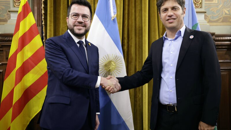 La provincia de Buenos Aires y Cataluña, hermanadas en el interés mutuo