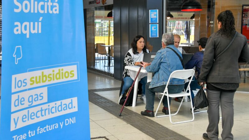 Desde hoy se podrán solicitar subsidios a la energía en estaciones de trenes