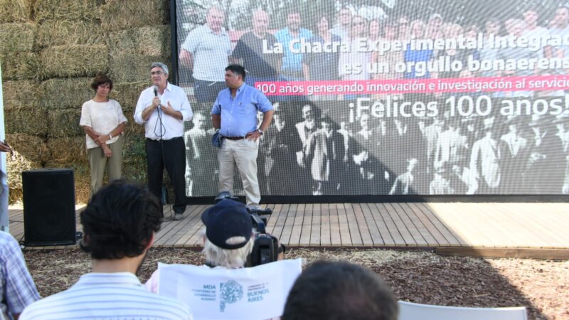 Destacan la innovación científico tecnológica de la Chacra Experimental Integrada Barrow