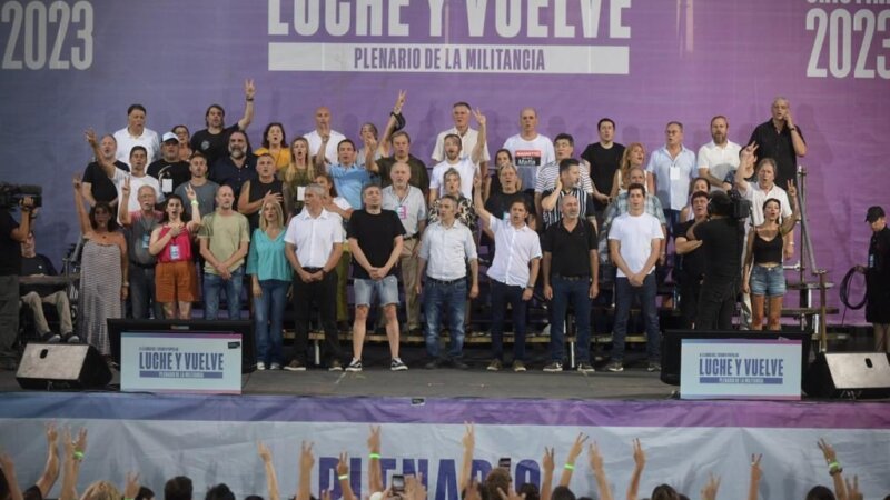 Máximo Kirchner: «Es la hora de nuestro pueblo»