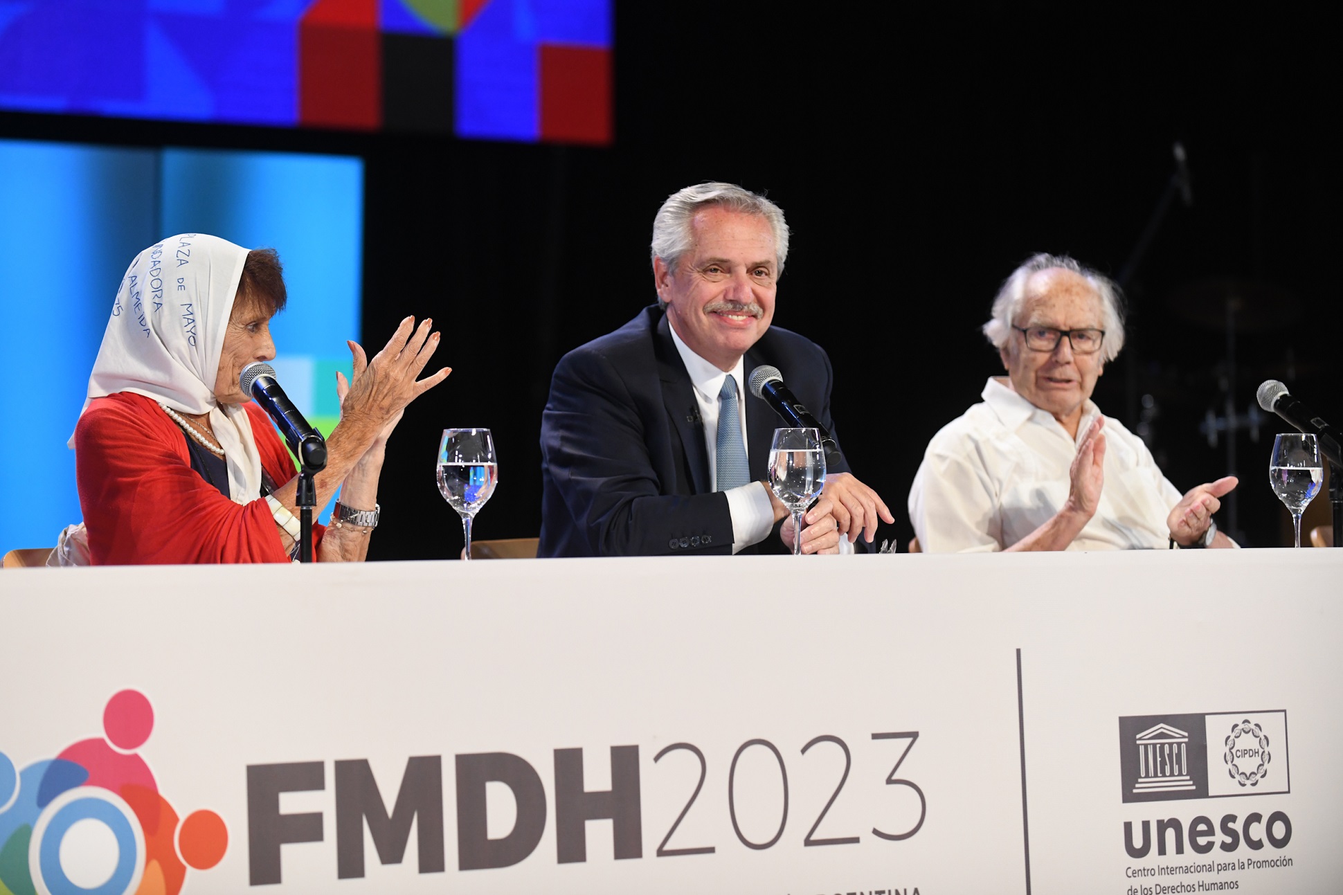 El presidente participó del III Foro Mundial de Derechos Humanos (con video)