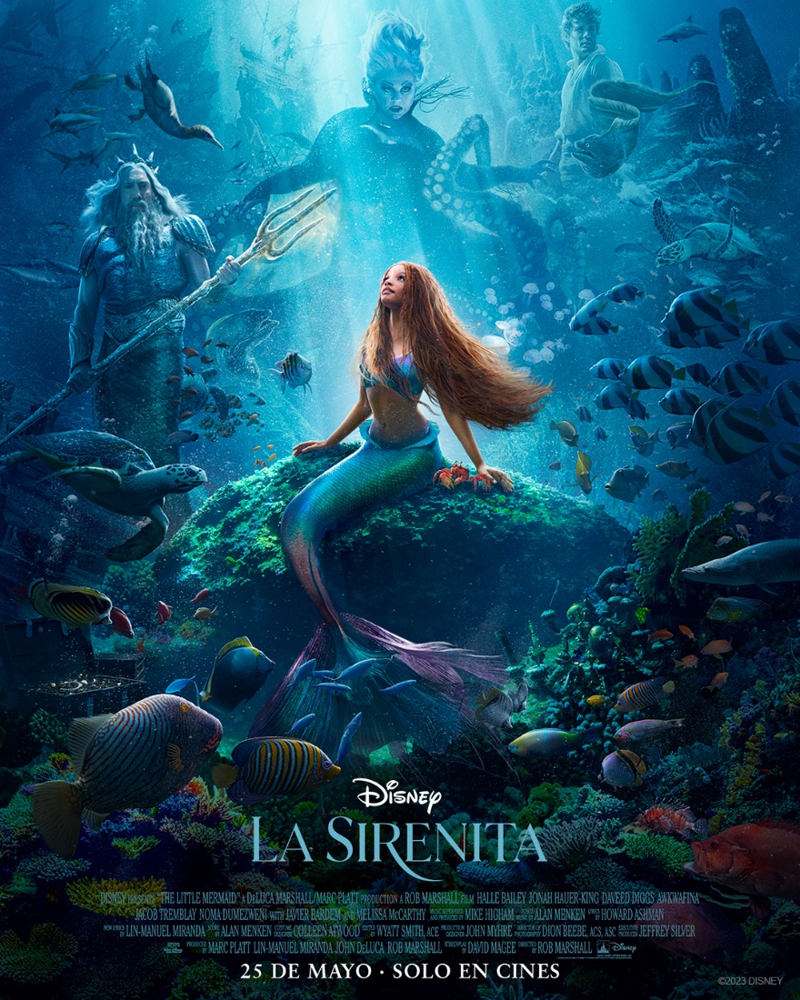 Te presentamos el tráiler oficial de «La Sirenita», el clásico musical de Disney, que llega al país el 25 de mayo