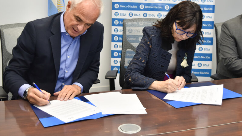 Banco Nación y Metrogás impulsan financiamiento destinado a garantizar el acceso a la red de gas