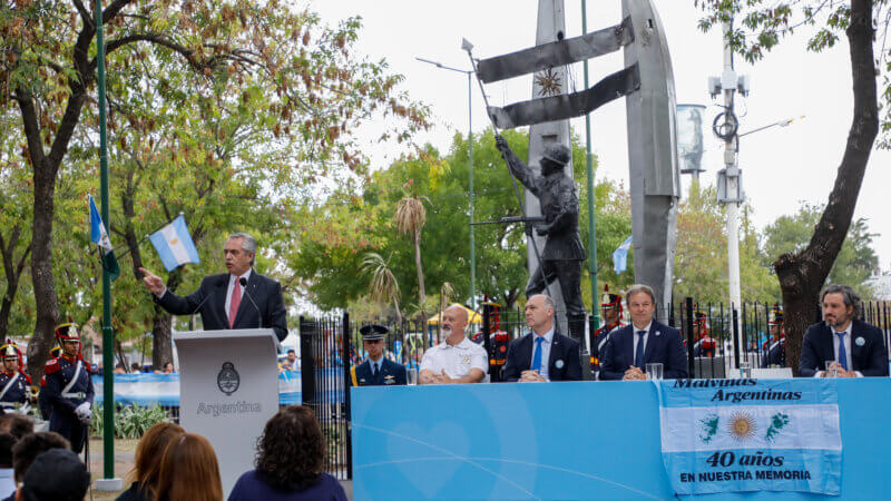 El presidente convocó a fortalecer «el compromiso con Malvinas»