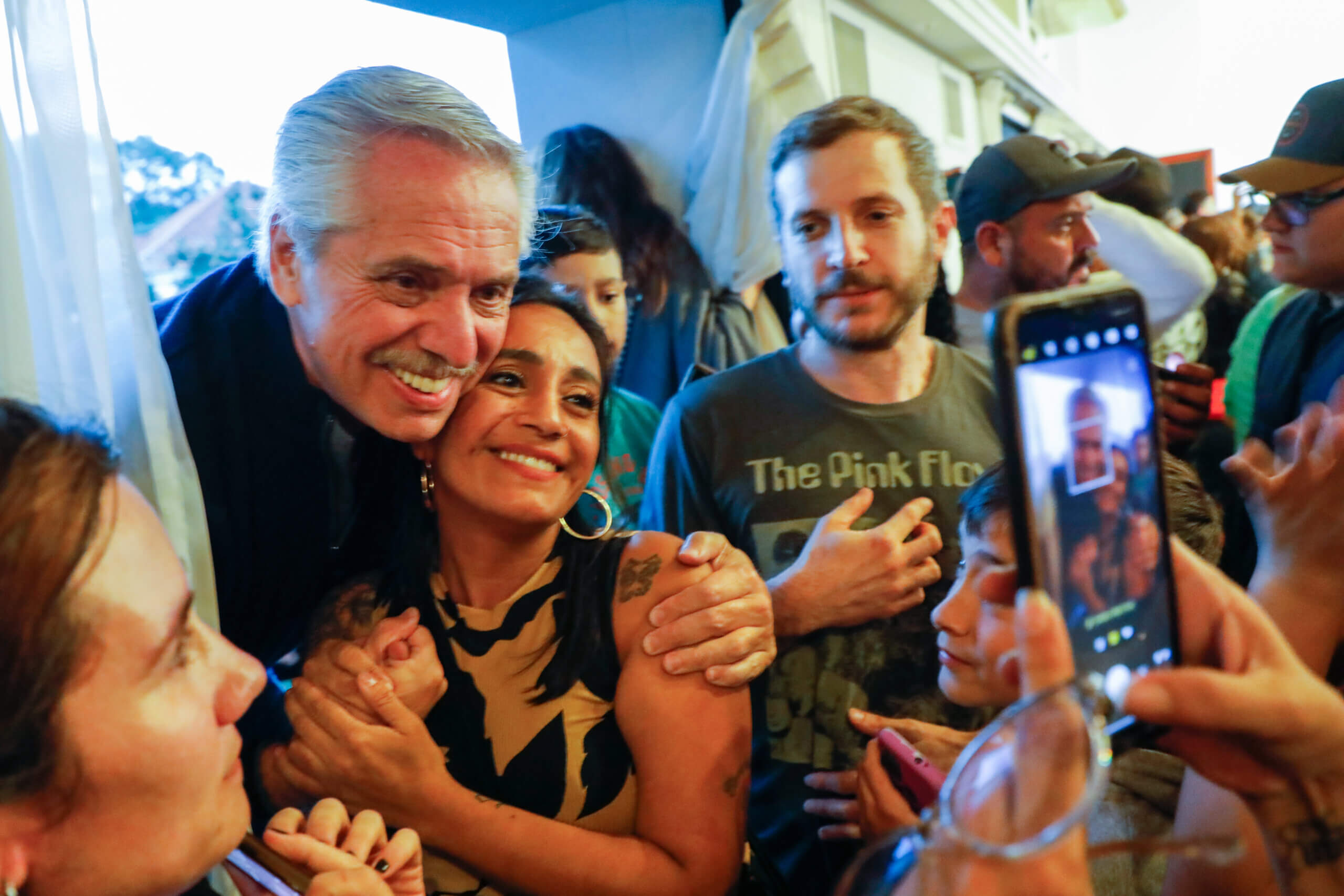 Estelares se presentó en la Quinta de Olivos para celebrar 40 años de democracia