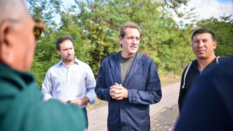 La Plata: Julio Garro a full con obras en Los Hornos