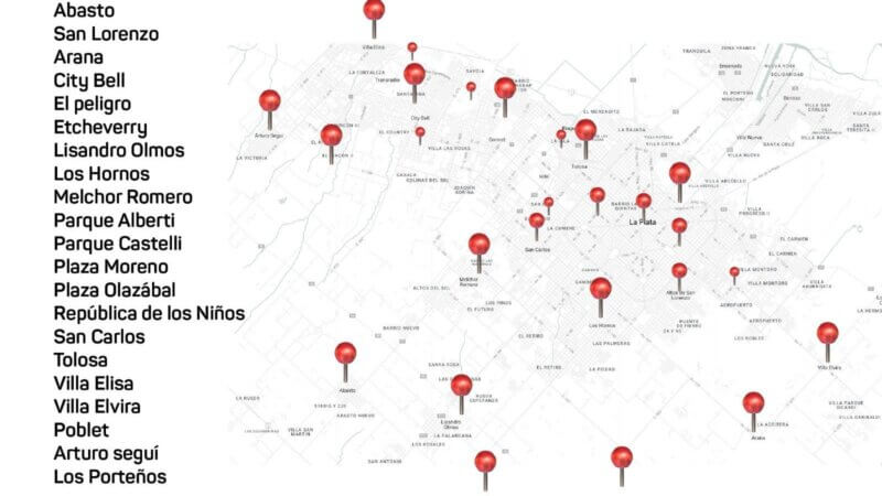 La Plata: ¿Dónde están las estaciones meteorológicas y los sensores de arroyo?