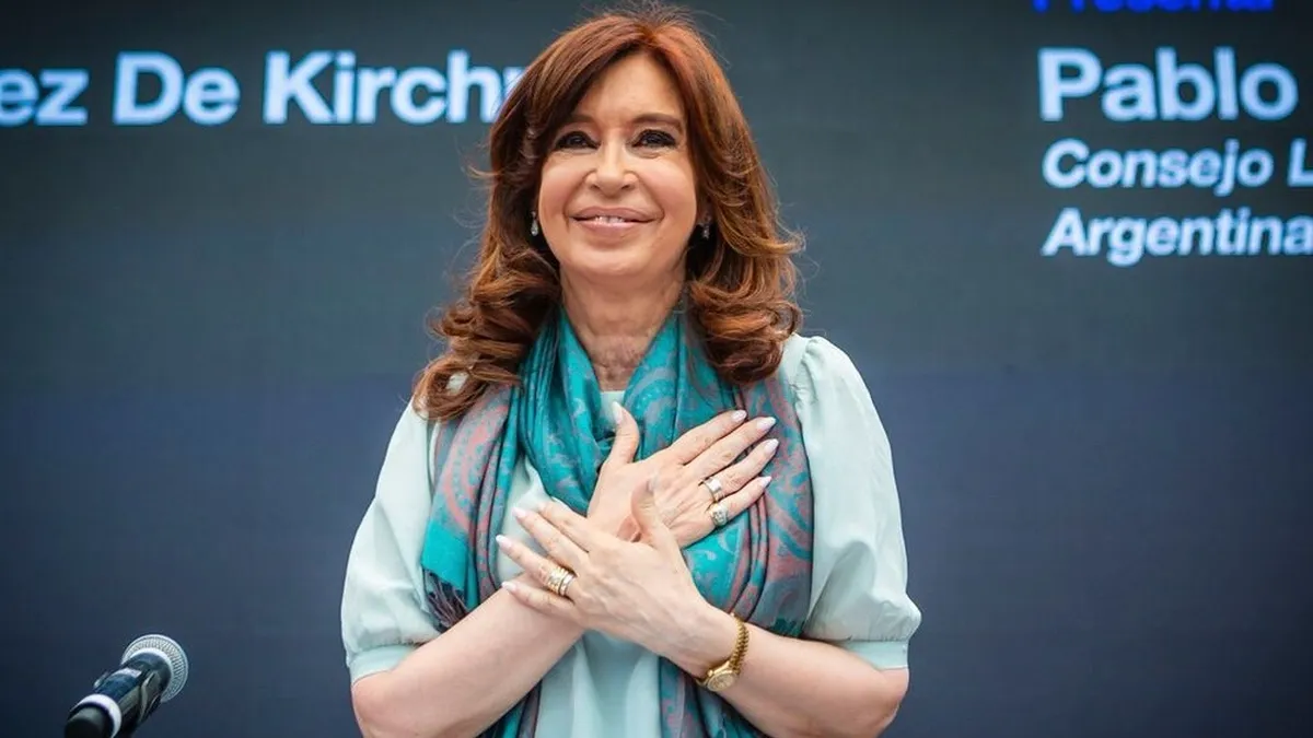 Cristina Fernández de Kirchner hablará en el Teatro Argentino de La Plata