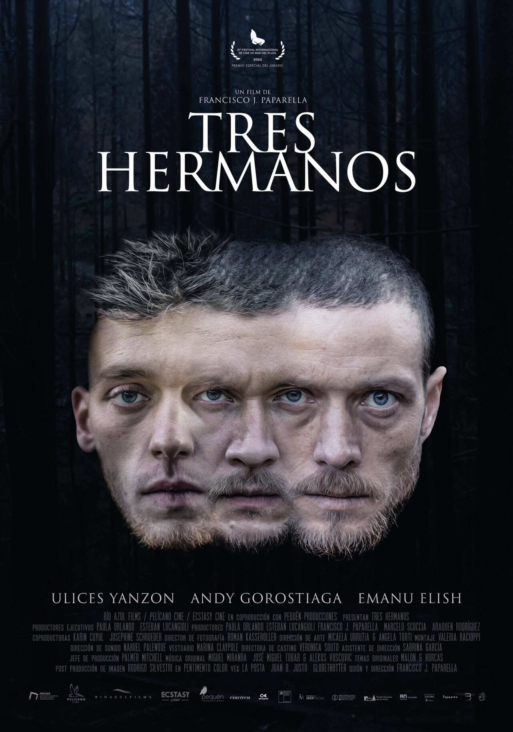 Este jueves 13 llega a los cines «Tres Hermanos», el nuevo film de Francisco J. Paparella