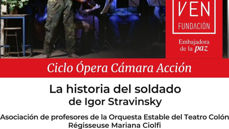 La Fundación Beethoven presenta “La historia del soldado”, de Igor Stravinsky, del nuevo Ciclo “Ópera de Cámara Acción”