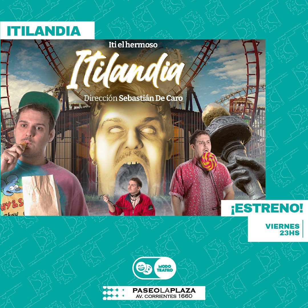 ITI «El hermoso» debuta con su show de comedia en el Paseo La Plaza