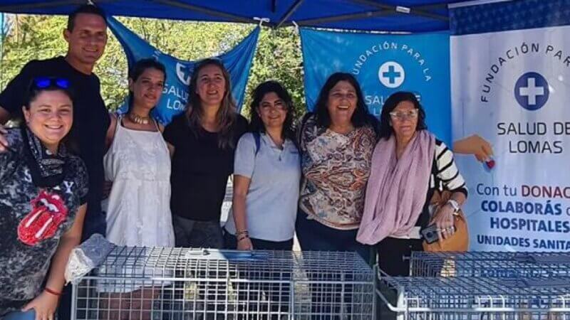 La Fundación para la Salud realizó donaciones en Lomas de Zamora