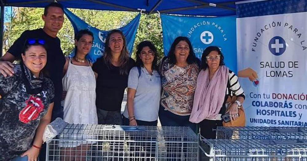 La Fundación para la Salud realizó donaciones en Lomas de Zamora