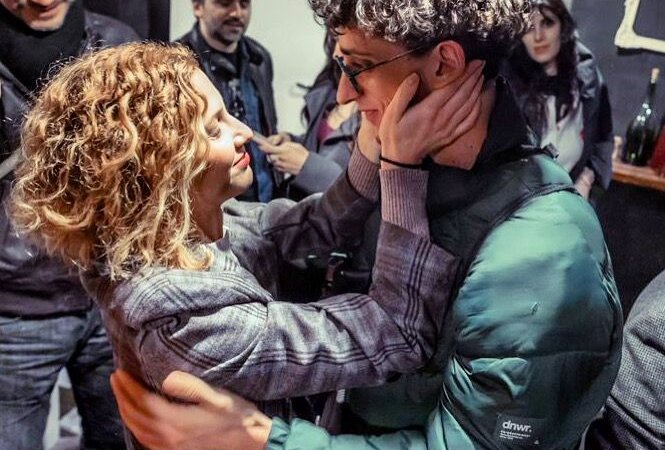 Iván Hochman el actor que hace de Fito en la serie presenció la obra La Fundación