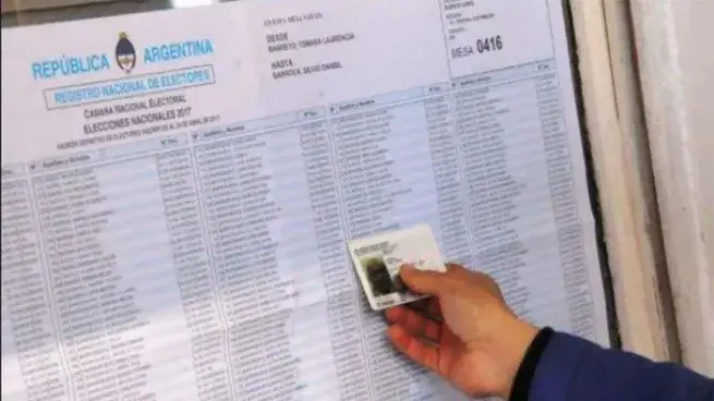 Advertencia respecto del Padrón Electoral