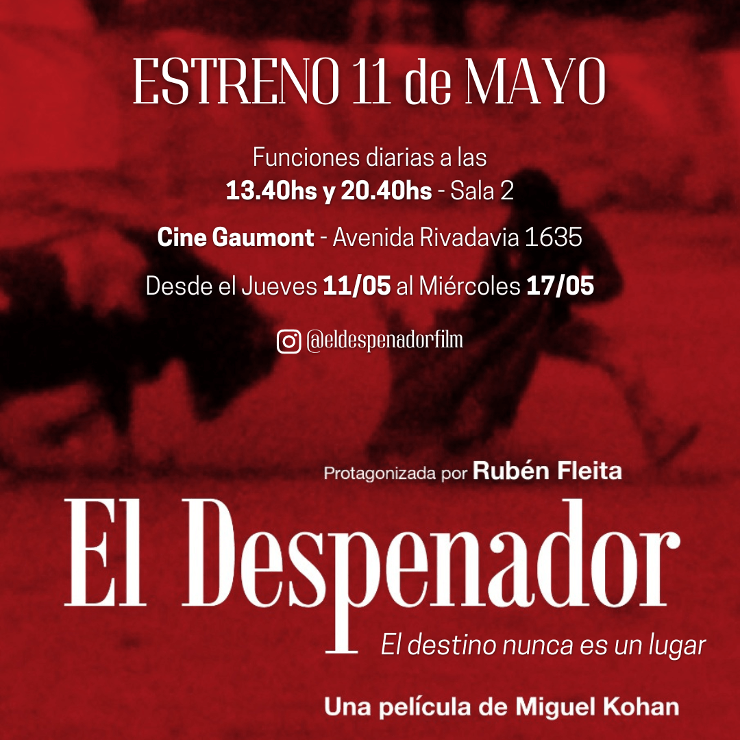 Se estrena en el Cine Gaumont, «El Despenador», y el  oficio de  terminar con la vida de las personas enfermas