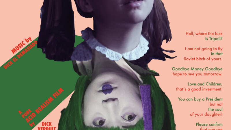 La nueva película de Dick Verdult (Dick El Demasiado) «IF YES, OKAY» estuvo en el BAFICI