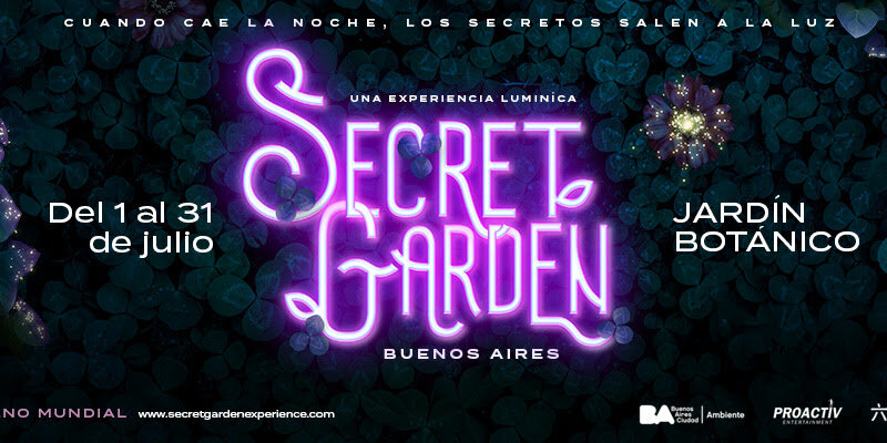 El Jardín Botánico de Buenos Aires se transformará en un museo lumínico.