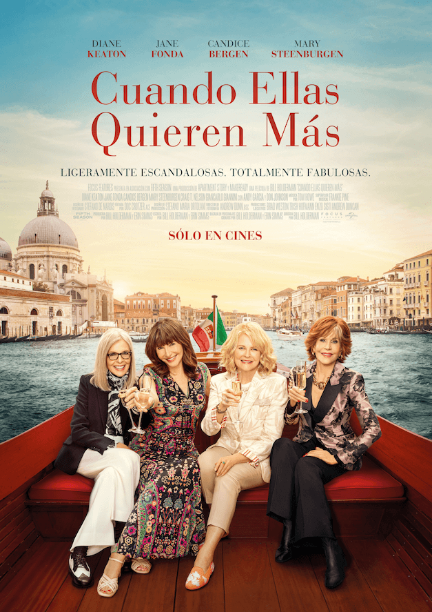 Ya está en los cines «Cuando ellas quieren más», con Diane Keaton, Jane Fonda, Candice Bergen y gran elenco