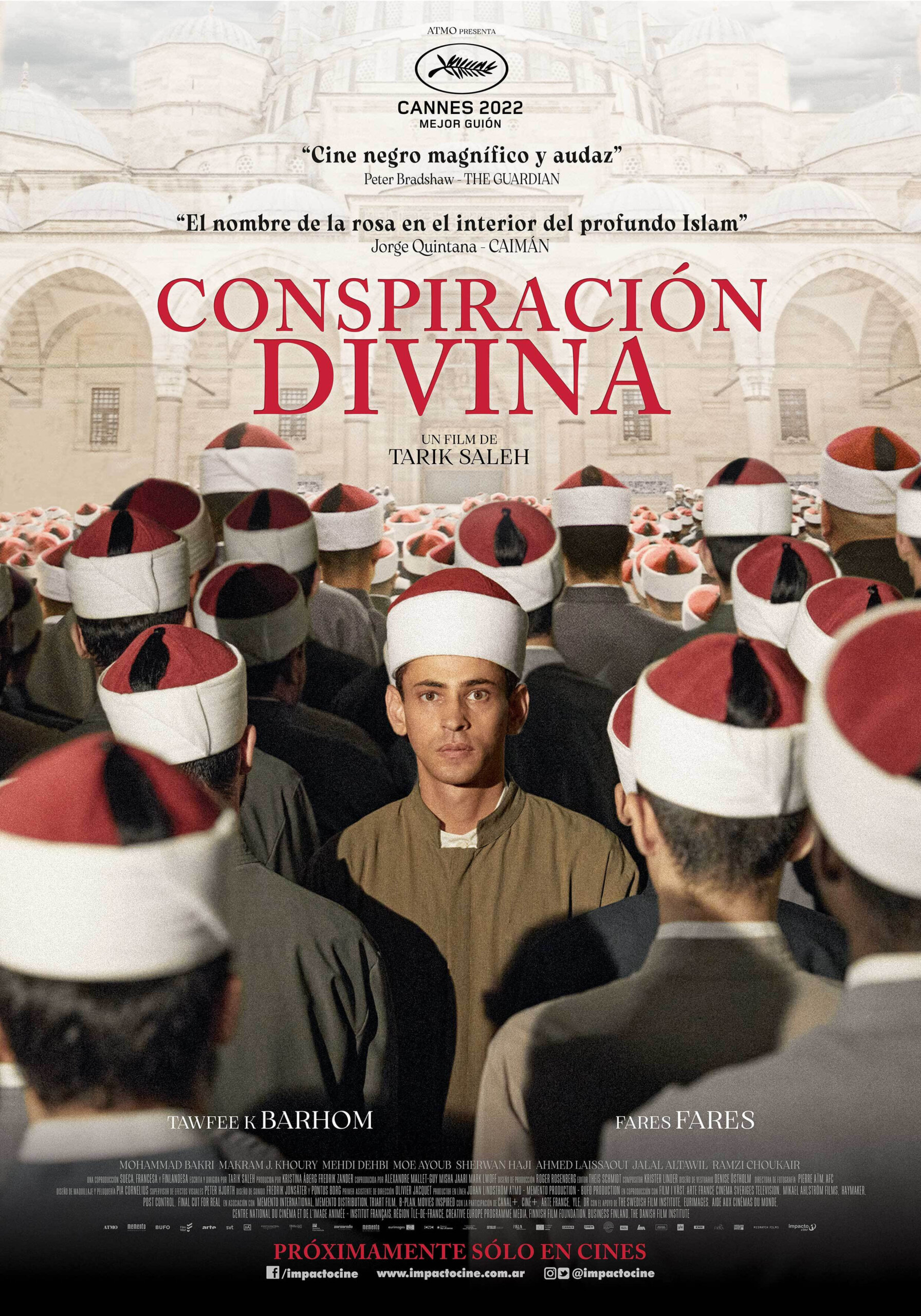 Se viene «La Conspiración Divina»,  cine árabe, el 18 de mayo en los principales cines