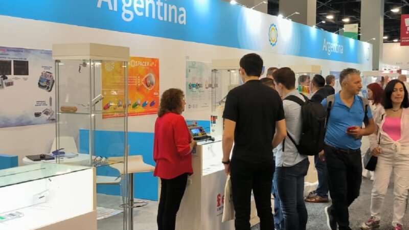 Empresas argentinas participan en Estados Unidos de feria de productos médicos