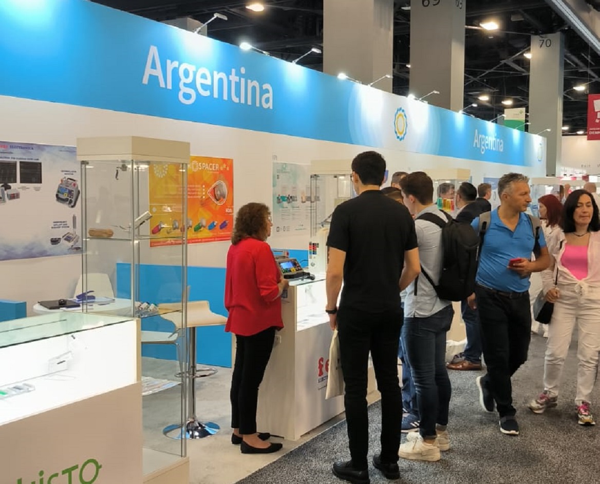 Empresas argentinas participan en Estados Unidos de feria de productos médicos