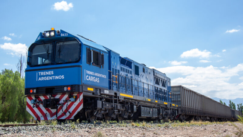 Trenes Argentinos a toda marcha con la diversidad de productos despachados