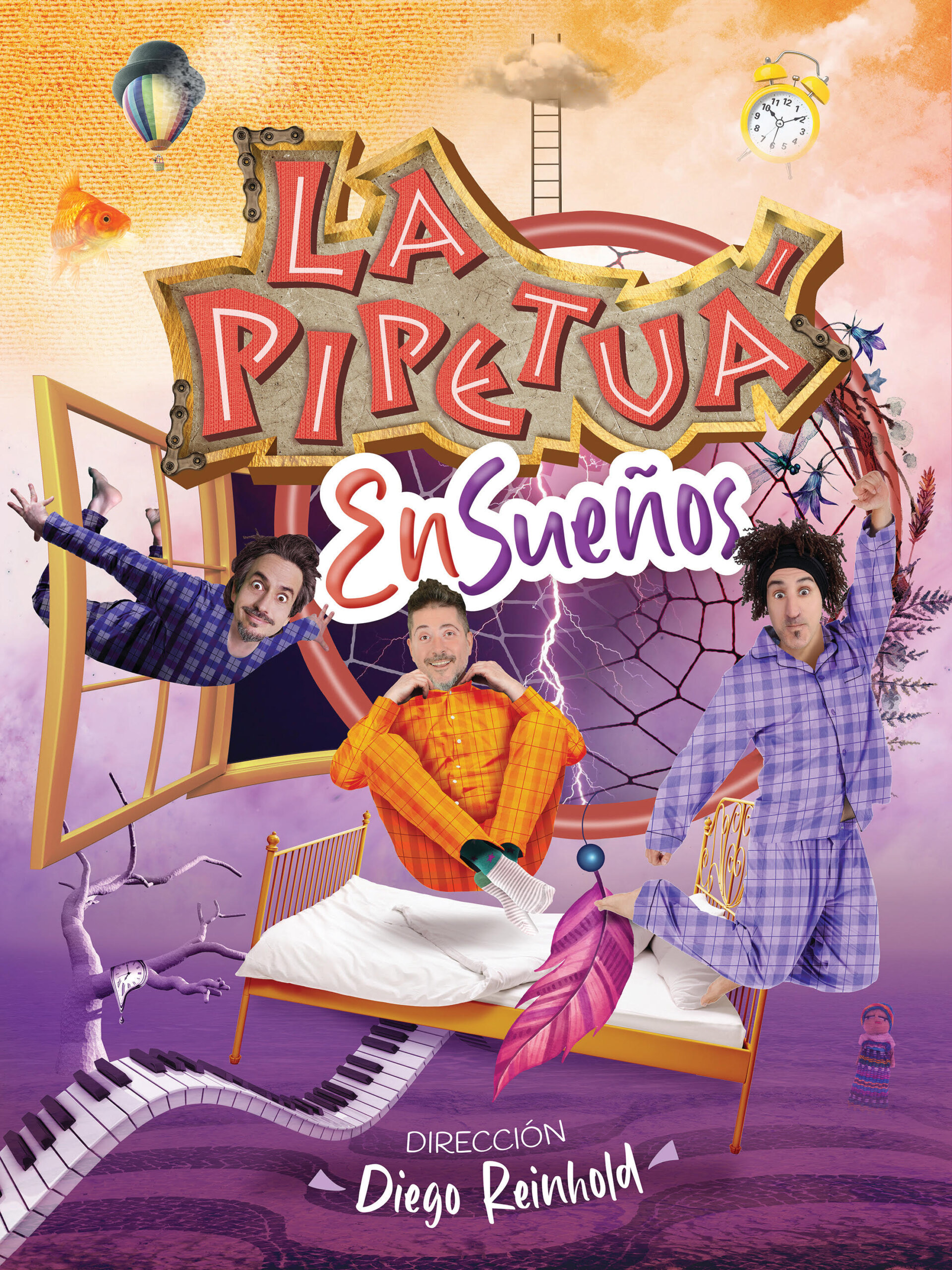 Vuelve LA PIPETUA con ENSUEÑOS, un espectáculo asombroso de música y humor para toda la familia 
