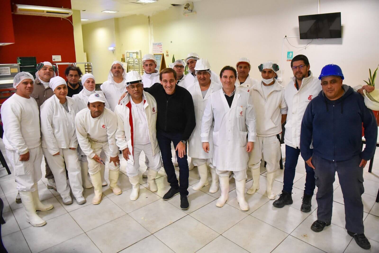 La Plata: Garro en Gorina con vecinos y trabajadores de un frigorífico