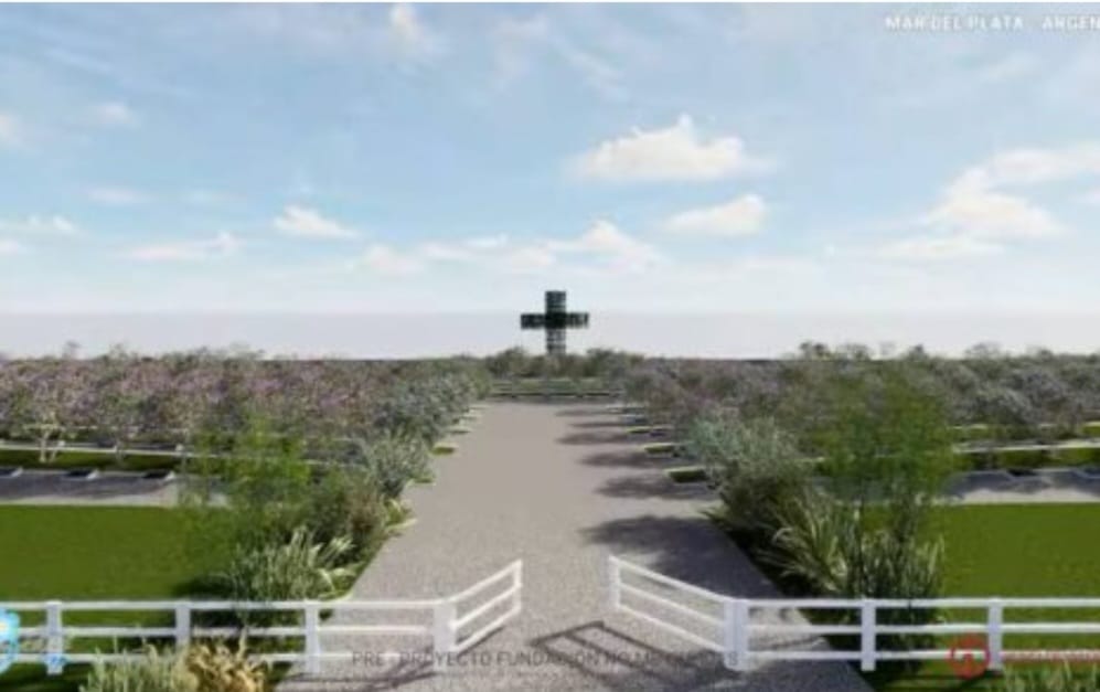 Donación de Agrimensores bonaerenses para la creación del Homenaje al cementerio Darwin