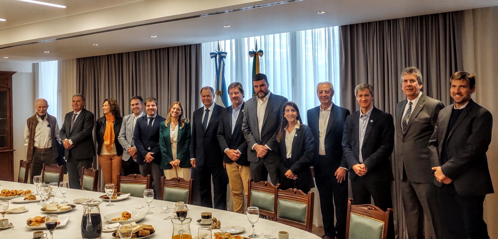 El Congreso Agroindustrial Argentino se reunió con parlamentarios brasileños