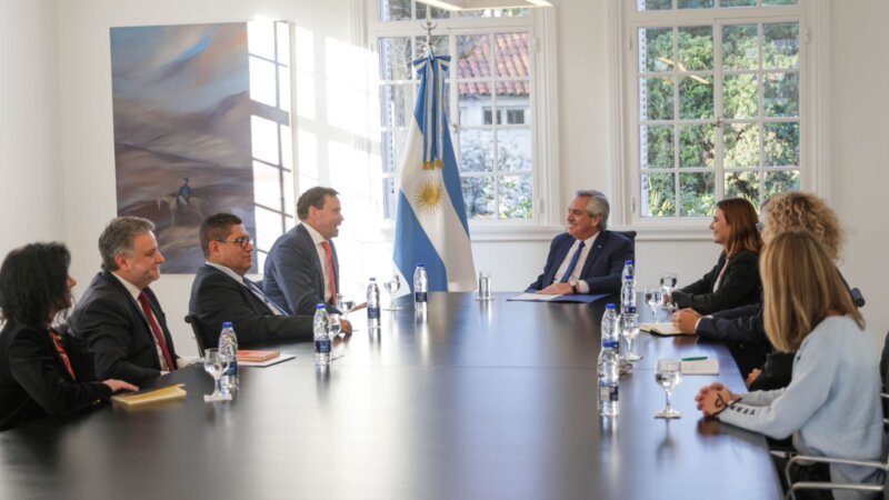 Reunión de minera australiana  BHP con el presidente Fernández para proyectar el desarrollo de la minería argentina