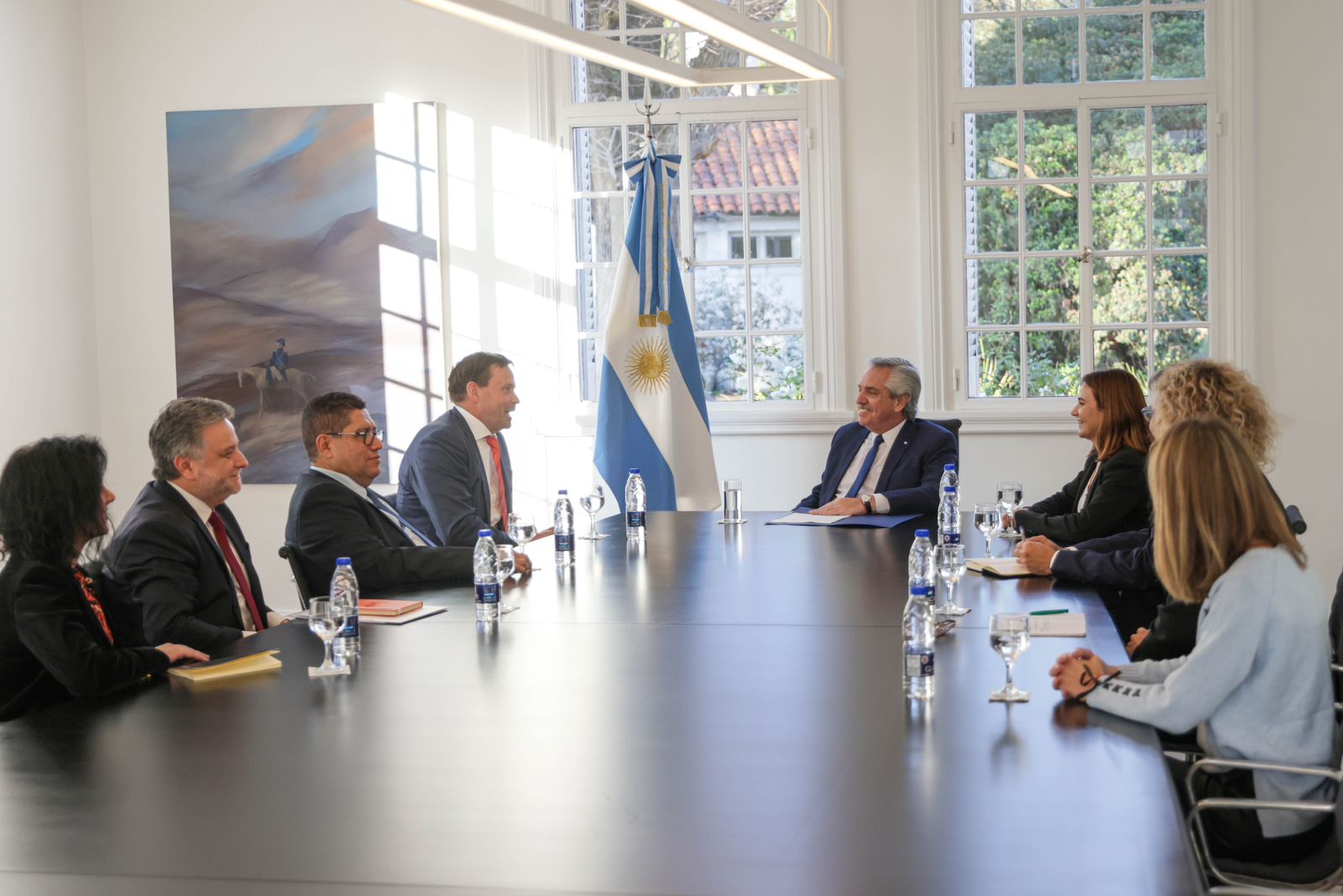 Reunión de minera australiana  BHP con el presidente Fernández para proyectar el desarrollo de la minería argentina