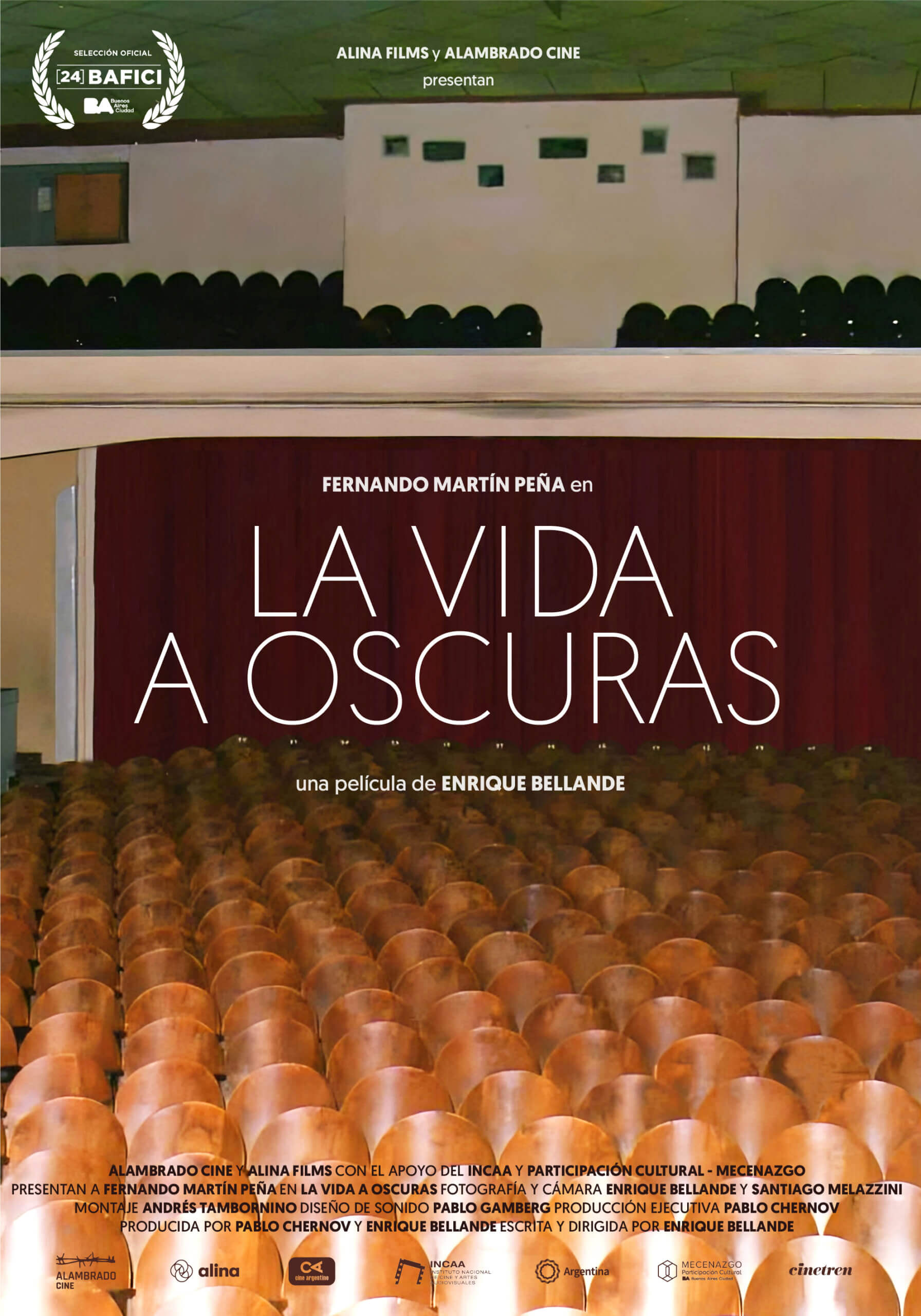 «La vida a oscuras», se estrena el 8 de julio protagonizada por Fernando Martín Peña
