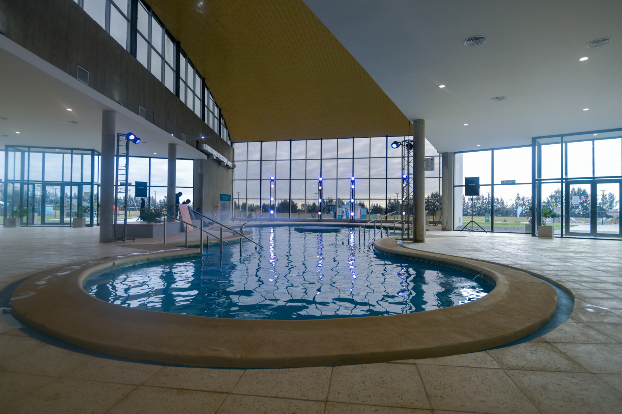 Buenos Aires: Kicillof y Cocconi inauguraron el parque Termas Tapalqué