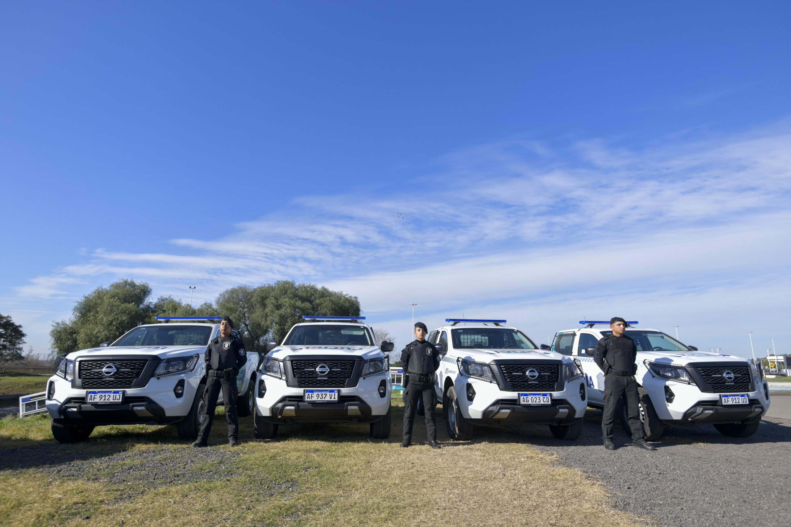 Kicillof puso en funcionamiento 90 patrulleros en La Matanza