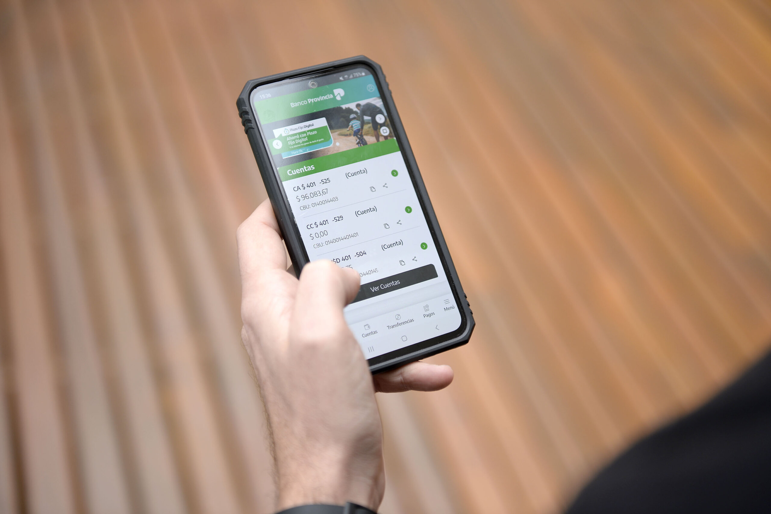 El Banco Provincia actualiza su home banking para celulares (con video)