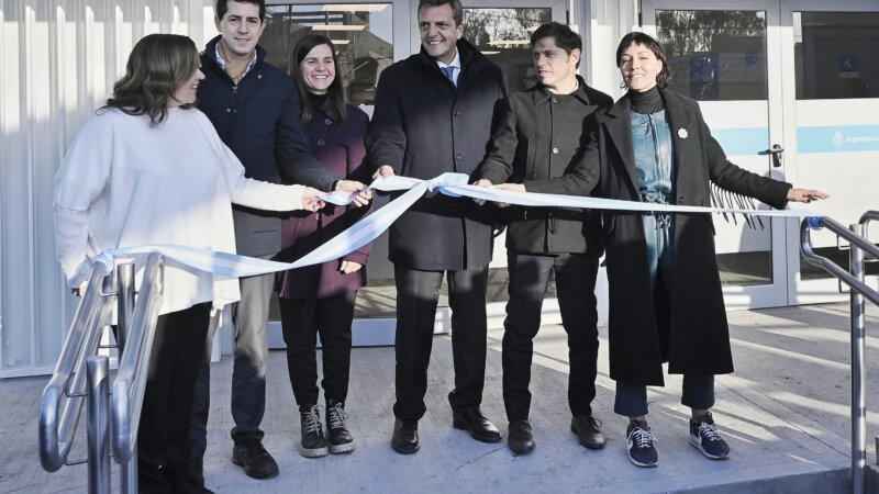 Se inauguró el edificio de una nueva Unidad de Atención Integral de la ANSES en Ezpeleta Oeste