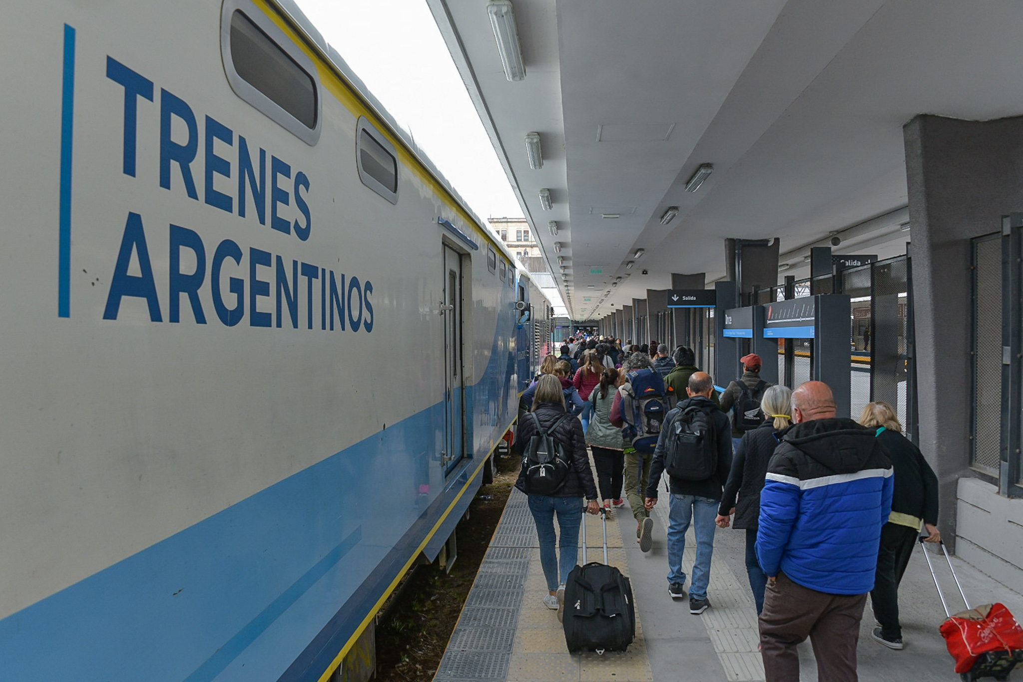 Más de 67.000 personas agotaron los pasajes para viajar en tren durante el receso invernal