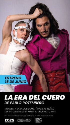 «La Era del Cuero», sigue deleitando a los espectadores en el Teatro 25 de Mayo