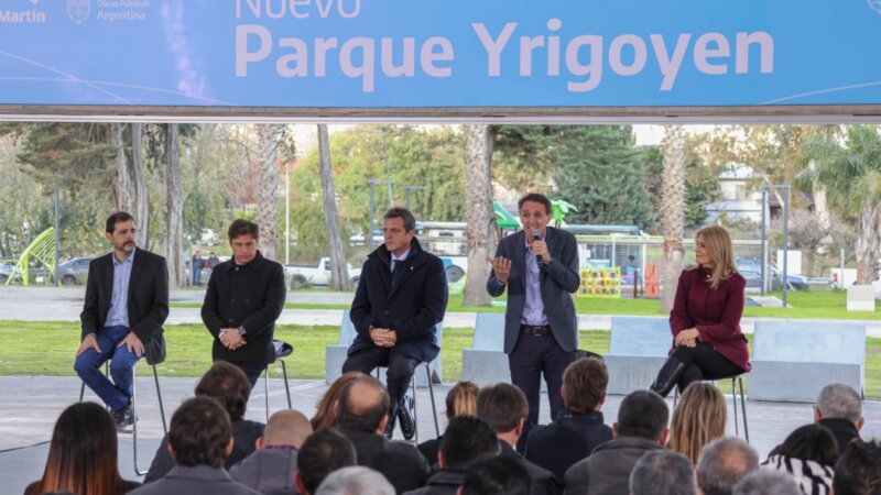 El gobierno nacional inauguró en forma simultánea 5 obras en 4 provincias