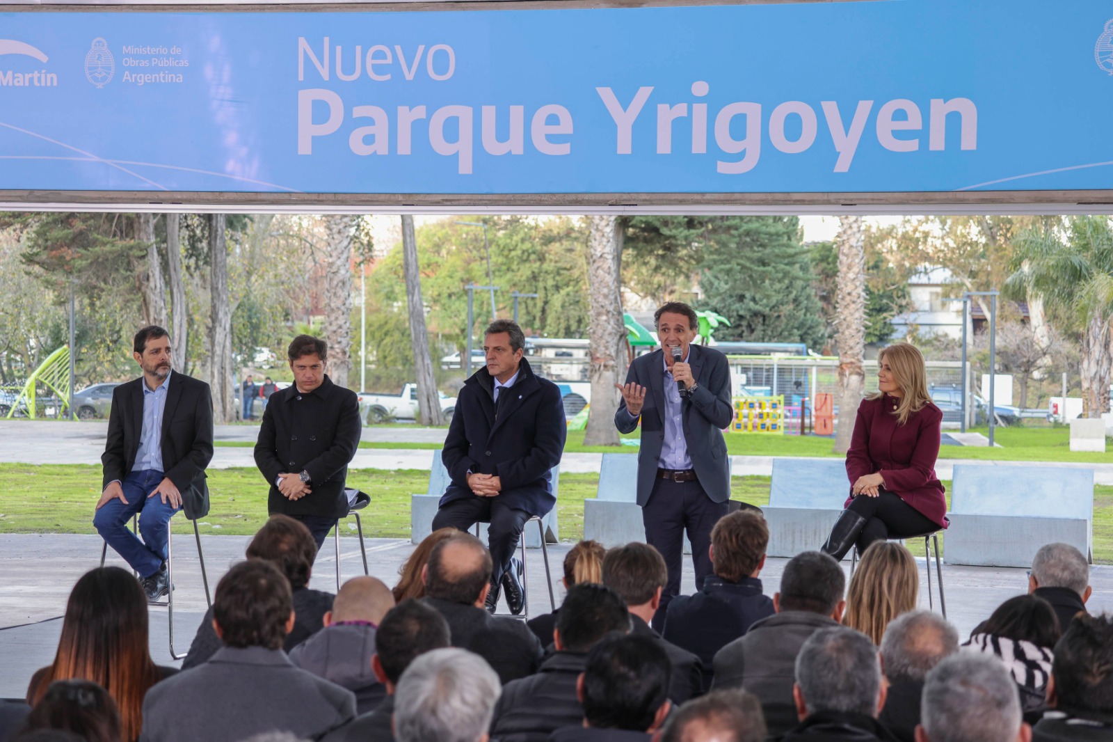 El gobierno nacional inauguró en forma simultánea 5 obras en 4 provincias