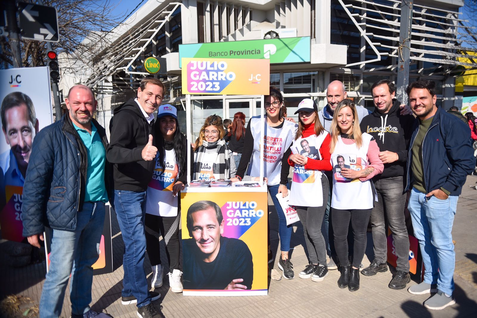 La Plata: La boleta de Garro estará en más de 300 puntos de la ciudad