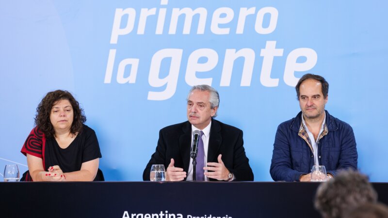 Alberto Fernández:»Estamos refundando el sistema de salud mental»