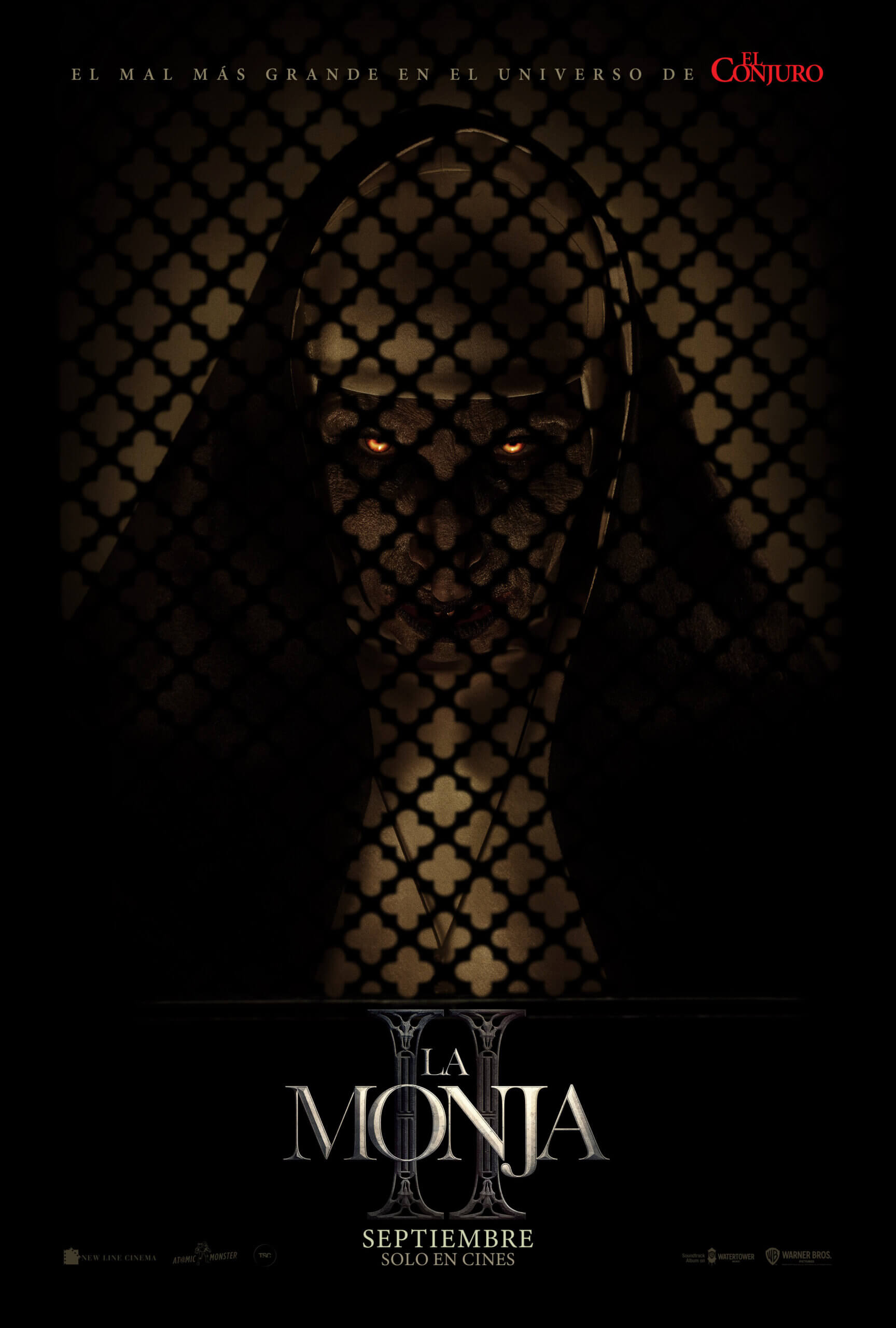 Mirá el thriller y el poster de «La monja II» que llega a la Argentina en septiembre