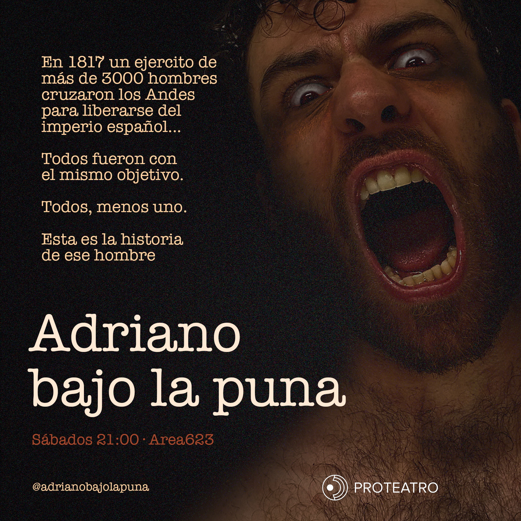 Continúa el éxito de «Adriano bajo la puna» los sábados a las 21 en Área 623