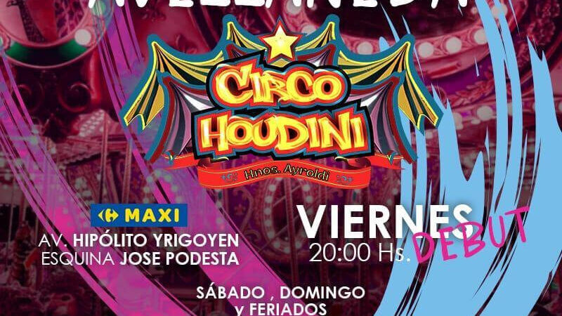 El Circo Houdini lleva la alegría a Avellaneda